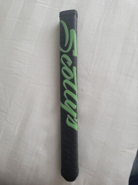 Scotty Cameron Large Paddle Black/ Green Putter Grip